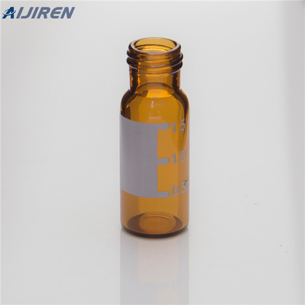 2ml hplc 9-425 glass vial in amber with closures with high quality for liquid autosampler